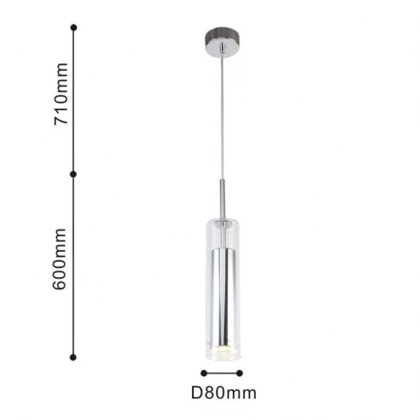 Подвесной светильник Favourite Aenigma 2555-1P (220V, на проводе, круглые)