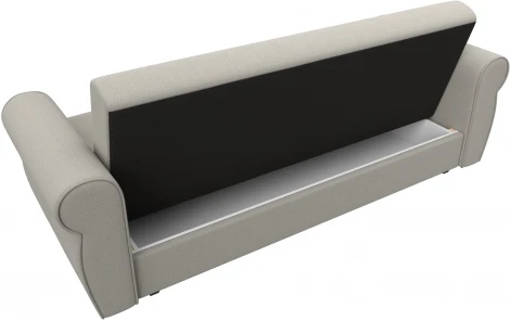 Диван-книжка Лига-019 (Бежевый/Рогожка) Лига Диванов арт.125610