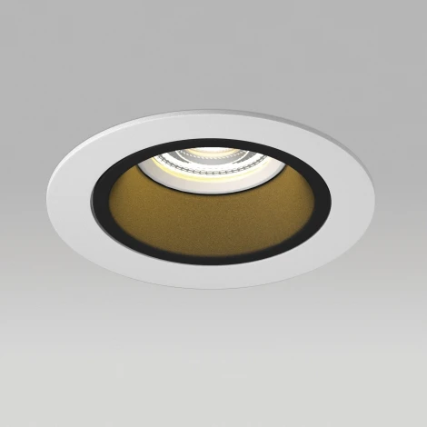 Встраиваемый светильник под LED модуль/ламп МR16 Lightstar Domino D61607WMOD (220V, круглые)