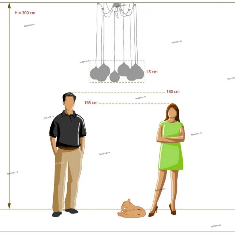Подвесной светильник DeMarkt Фьюжн 392016208