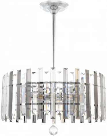Подвесная люстра хрустальная на штанге Arte Milano Sorrento-1409 371409/6/350/470 CR (220V)