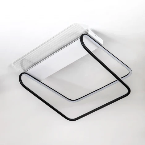 Потолочный светильник светодиодный с пультом с регулировкой цветовой температуры и яркости LED4U LED4U L1046-500 BK