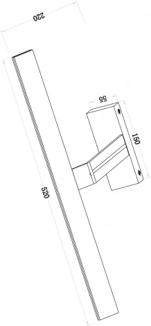 Подсветка для картин Maytoni Decart MIR010WL-L12W4K (LED, 220V)