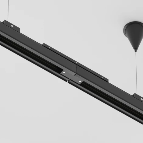 Усилитель стыка Trinity черный (трехфазный) Maytoni Technical TRA005TL-31B