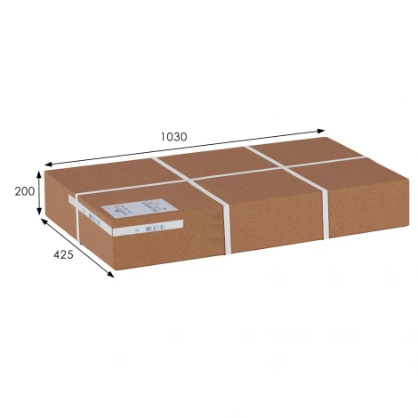 Банкетка Мерана ясень/ATLANTA LILAC Mebelik 005566