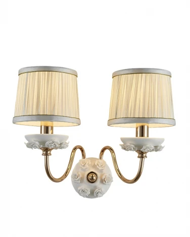 Бра Lumien Hall Эрин 1030/2W-GD-WT