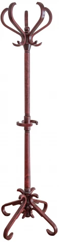 Вешалка напольная В 10Н махагон от фабрики Mebelik
