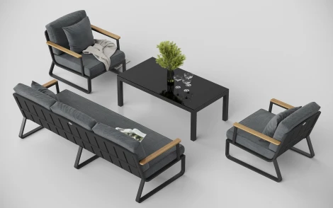 Лаунж зона Gardenini Premium Voglie Long LPVGL.010800.S3