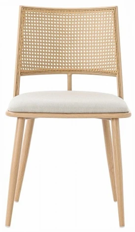 Набор из 4 стульев Unity Echo Hesby (Металл,Фанера/Бежевый) арт.HSBI_DC2245_beige_4