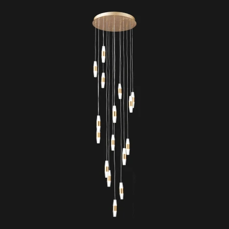 Подвесная люстра LED Lussole Hopkins LSP-7404 (220V, на проводе)