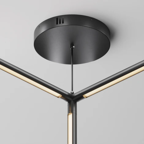 Потолочная чаша для ввода питания с блоком питания системы Shelf Maytoni Accessories for system Shelf CA031B-B