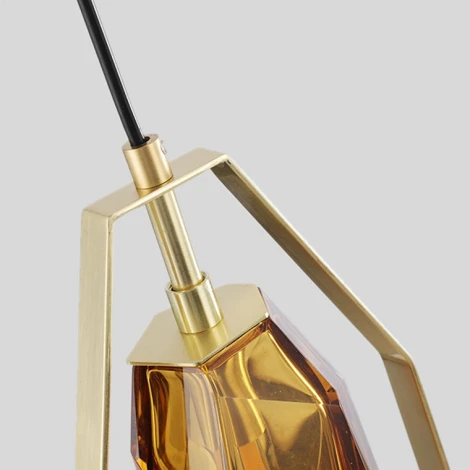 Подвесной светильник Gem Amber Imperiumloft Gem01 (101605-26) (220V, на проводе)