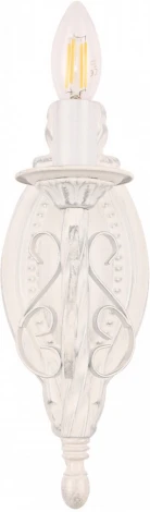 Бра Arte Milano AM342620 342620/1W WT+SL (220V, подсвечник, свеча)