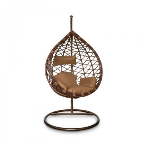 Кресло-качели KM 1034 из ротанга большие