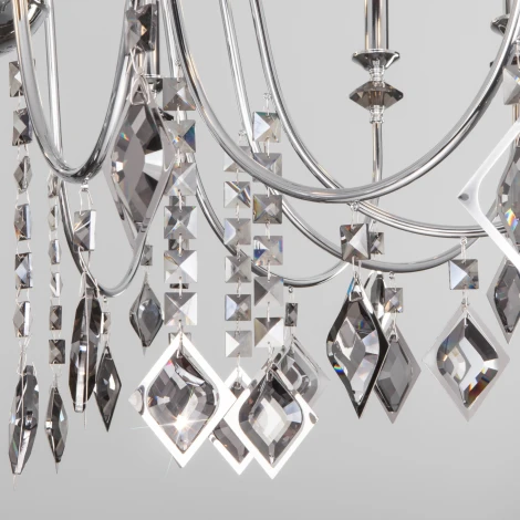 Подвесная люстра Eurosvet Telao 10120/12 хром