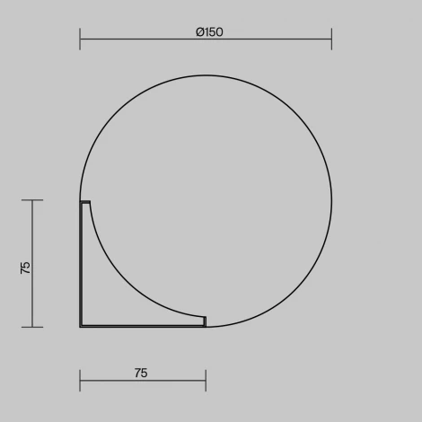 Настенный светильник Freya Essence FR5490WL-01BS (220V, шар)