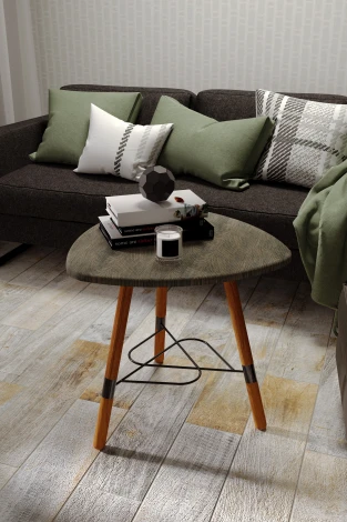 Стол журнальный Лючия 2104 черный/бук/дуб маррон от фабрики Mebelik