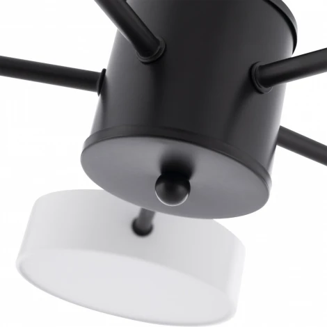 Потолочная люстра светодиодная на штанге Arte Milano Ferrara 250906/5B Wh (220V, круглые)