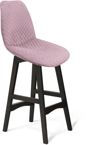 Стул полубарный SHT-ST29-C22/S65-1 розовый зефир/венге от фабрики Sheffilton