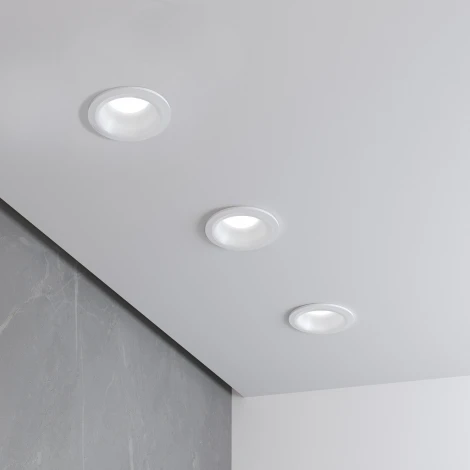 Встраиваемый светильник Elektrostandard Mils 25010/01 GU10 белый (220V, круглые)