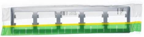 Рамка на 5 постов (алюминий) Systeme Electric GSL000305