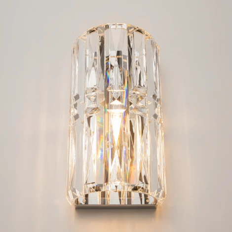 Бра Maytoni Facet MOD094WL-01CH (220V, хрусталь, круглые)