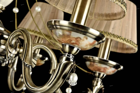 Подвесная люстра Maytoni Demitas RC024-PL-06-R