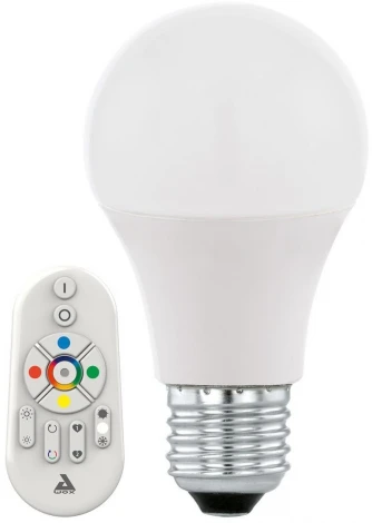 Лампочка светодиодная RGB E27 9W 220V 806 lm 2765K Eglo Connect 11585