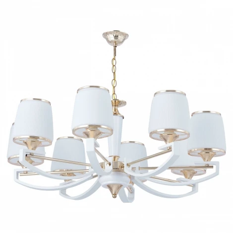 Подвесная люстра Arte Milano Florentia-2457 302457/8 Wh/Gd (220V, на цепи)