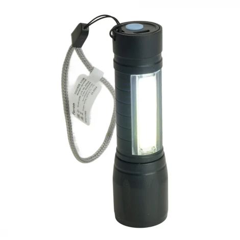 Фонарь ручной с аккумулятором USB ZOOM Feron TH2408 51118