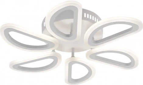 Потолочная люстра Escada Arrow 10285/6LED 43Вт, металл/акрил, белый