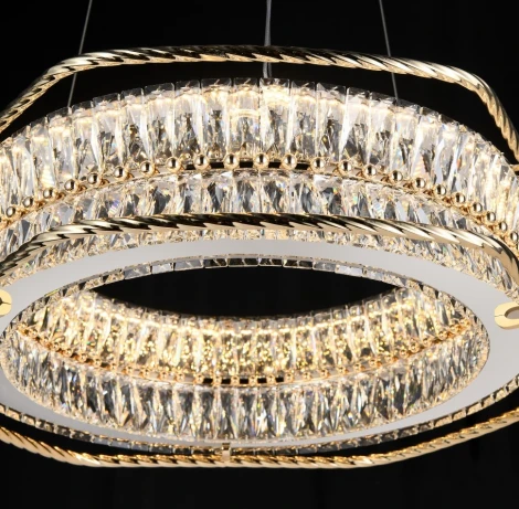 Подвесная люстра светодиодная Fluorite Sacrement FL1181-8P