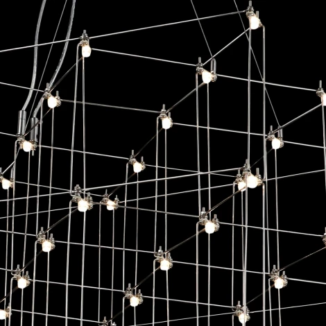 Подвесная люстра светодиодная ILLUMICO IL0471-25W-79 CR (220V, на тросе)