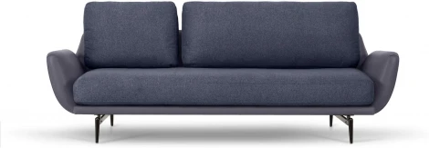 Диван Ispani трехместный ОГОГО (арт.786862), (Ткань,Экокожа/Серый)