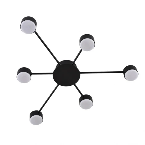 Потолочная люстра Lumion Torina 8344/6C черный, металл GX53 LED 6*7W 220V