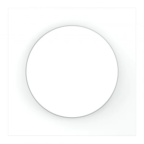 Накладка для светорегулятора поворотно-нажимного Voltum S70 VLS002002 (белый матовый)