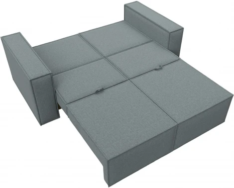 Диван прямой Куба мини (Серый/Рогожка) Лига Диванов арт.121891