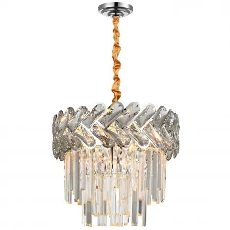 Подвесная люстра Natali Kovaltseva Armour 81436/6C CHROME