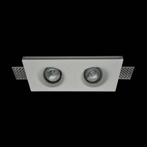 Встраиваемый светильник Gyps Modern GU10 2x35Вт Maytoni Technical DL002-1-02-W