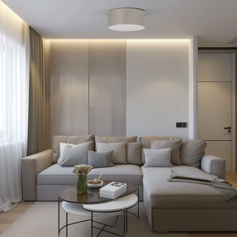 Потолочный светильник круглый TK Lighting Rondo Linen 5636 (220V, круглые)