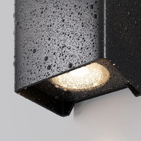 Уличный настенный светильник Maytoni Outdoor Shell O505WL-L3B3K