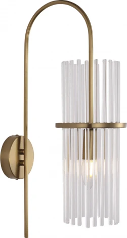 Бра ST Luce Tasse SL6145.301.01 латунь/прозрачный E14 1*40W (220V)