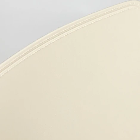 Стул GENIUS (mod 75) бежевый/коричневые ножки (металл/пластик)