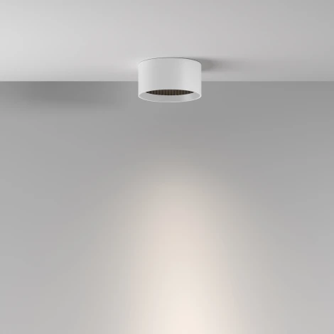 Накладной потолочный светильник Maytoni Glare C122CL-L7-4K-W (LED, 220V, круглые, IP44)