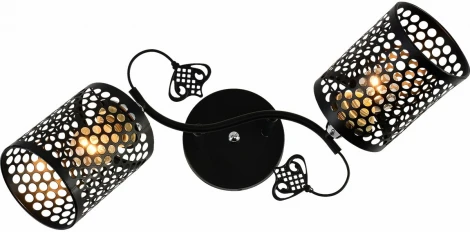 Потолочная люстра на штанге Reluce 11320-0.3-02 BK+CR (220V)