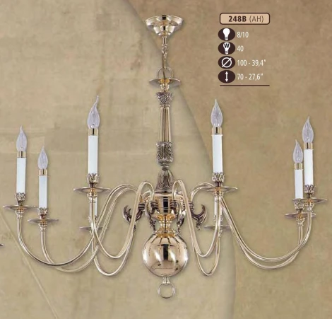 Подвесная люстра Riperlamp 248B 248B/8 AH