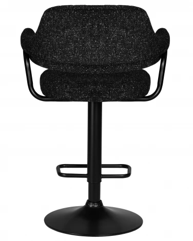 Набор 2 шт стул барный DOBRIN CHARLY BLACK (черный твид (LEO18))