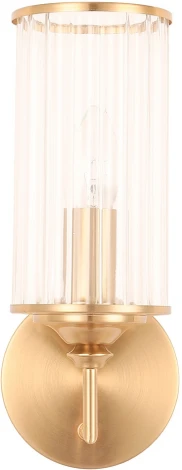 Бра Crystal Lux GLORIA AP1 BRASS (220V, круглые)