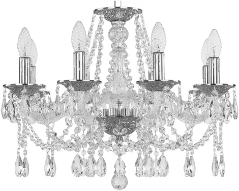 Подвесная люстра Bohemia 1607 1607/8/200 Ni