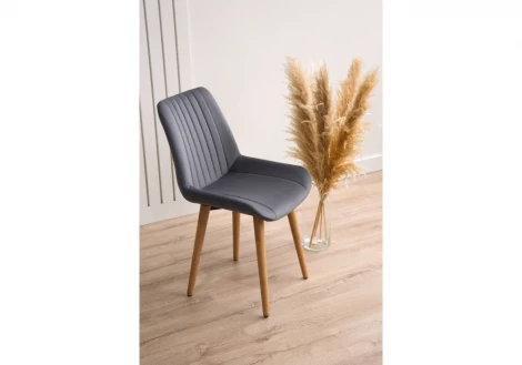 Стул деревянный Седа 360 темно-серый (zd 995) / светлое дерево np 632386